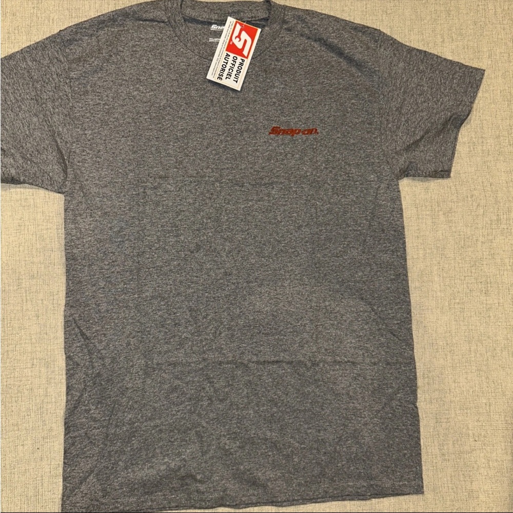 Snap Heather Gray Men's Tee